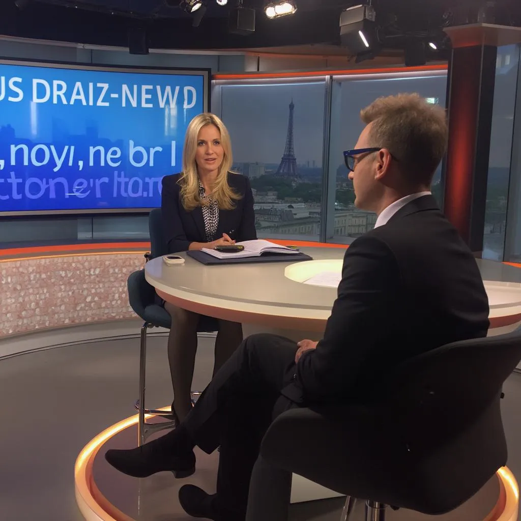 RTÉ news interview